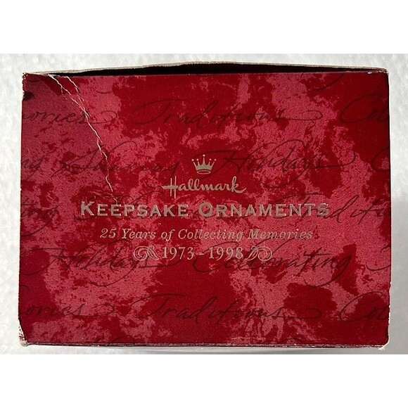 HALLMARK KEEPSAKE ORNAMENT St. Nicholas Circle Thomas Kinkade Magic NIB 1998 - Picture 4 of 6